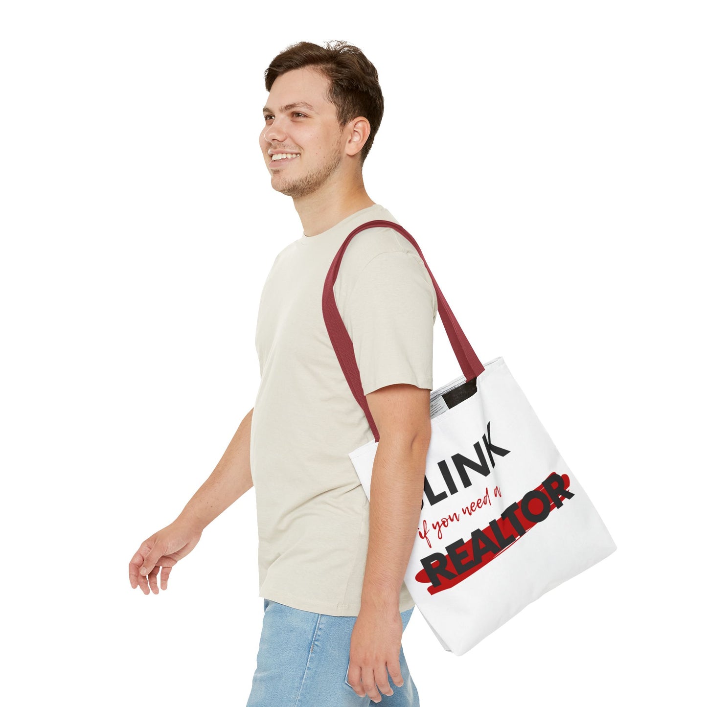 "Blink for a Realtor" Tote Bag
