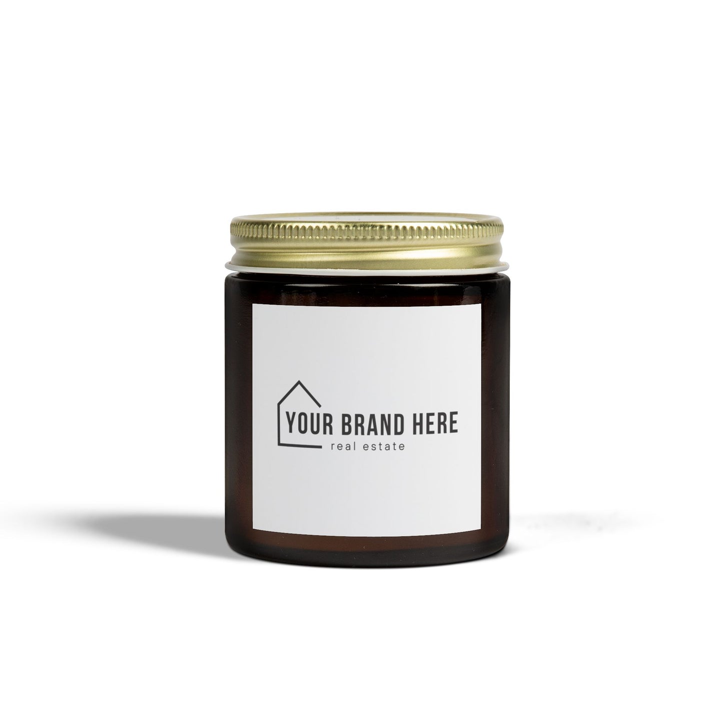 Customizable Scented Coconut Apricot Candles (4oz, 9oz)