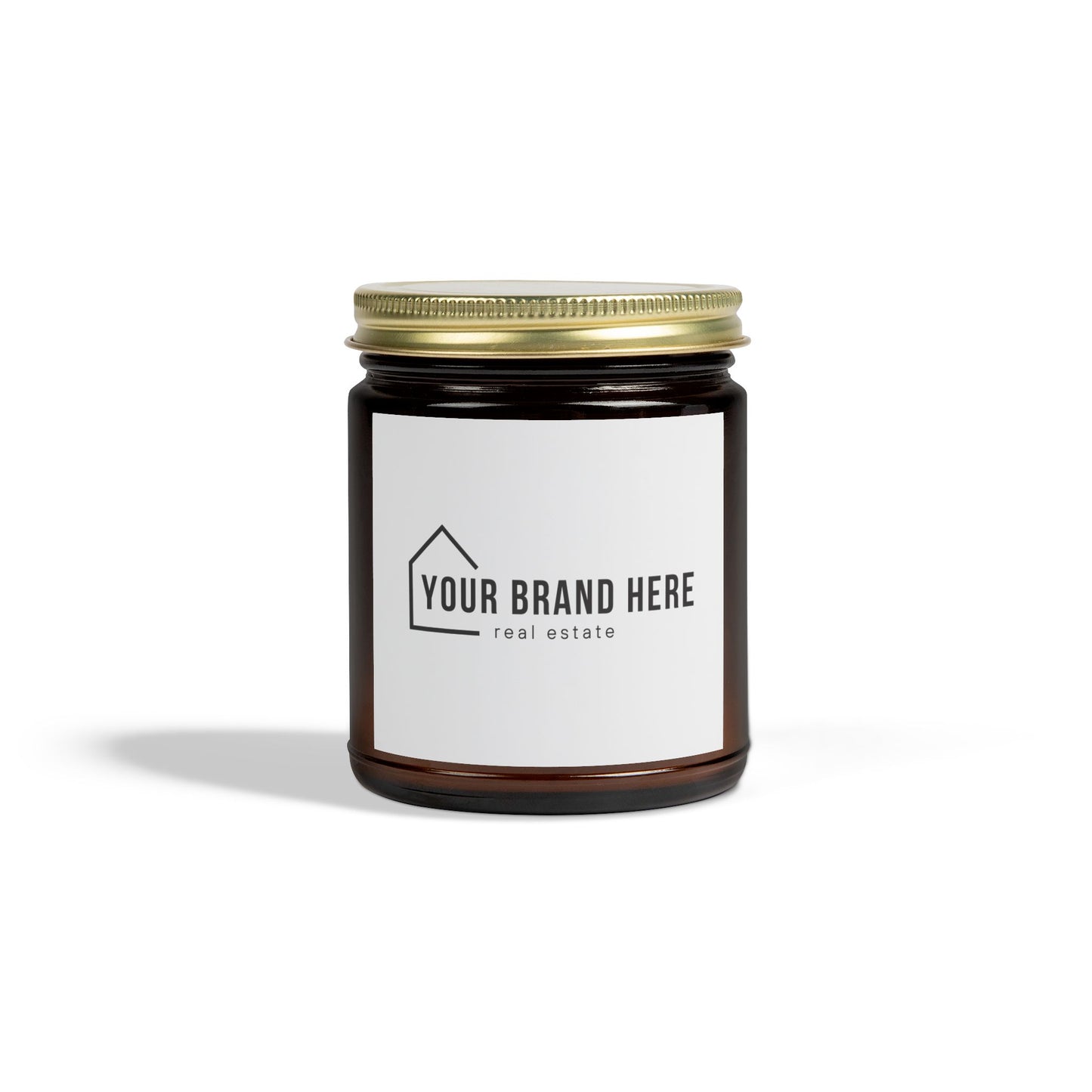 Customizable Scented Coconut Apricot Candles (4oz, 9oz)