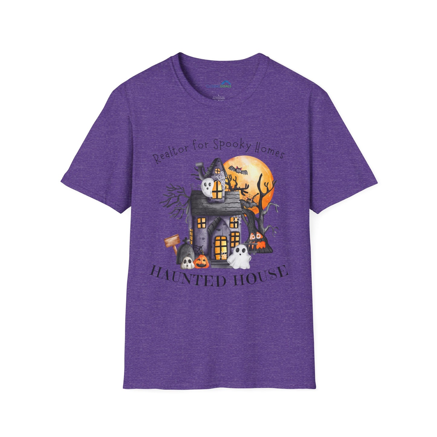 Realtor for Spooky Homes Unisex Soft-Style T-Shirt