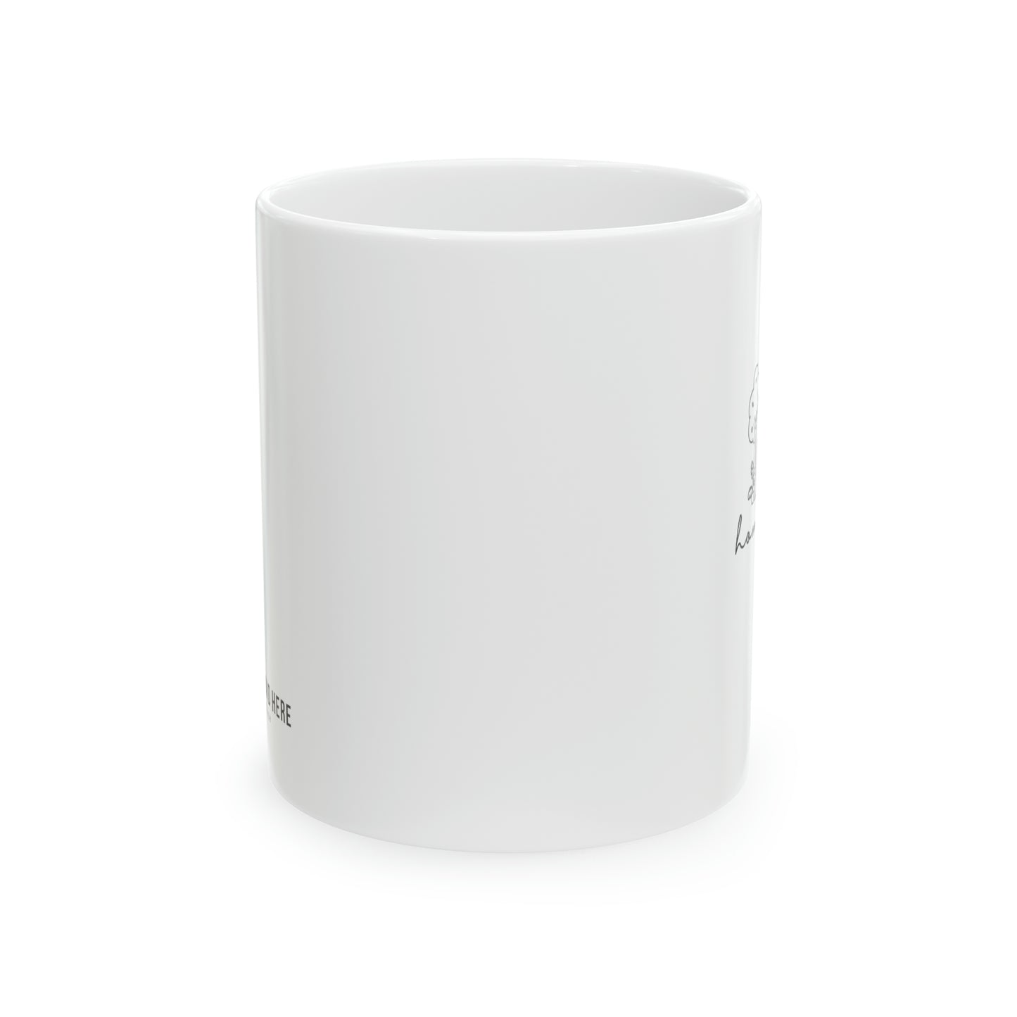 Customizable Ceramic Coffee Mug
