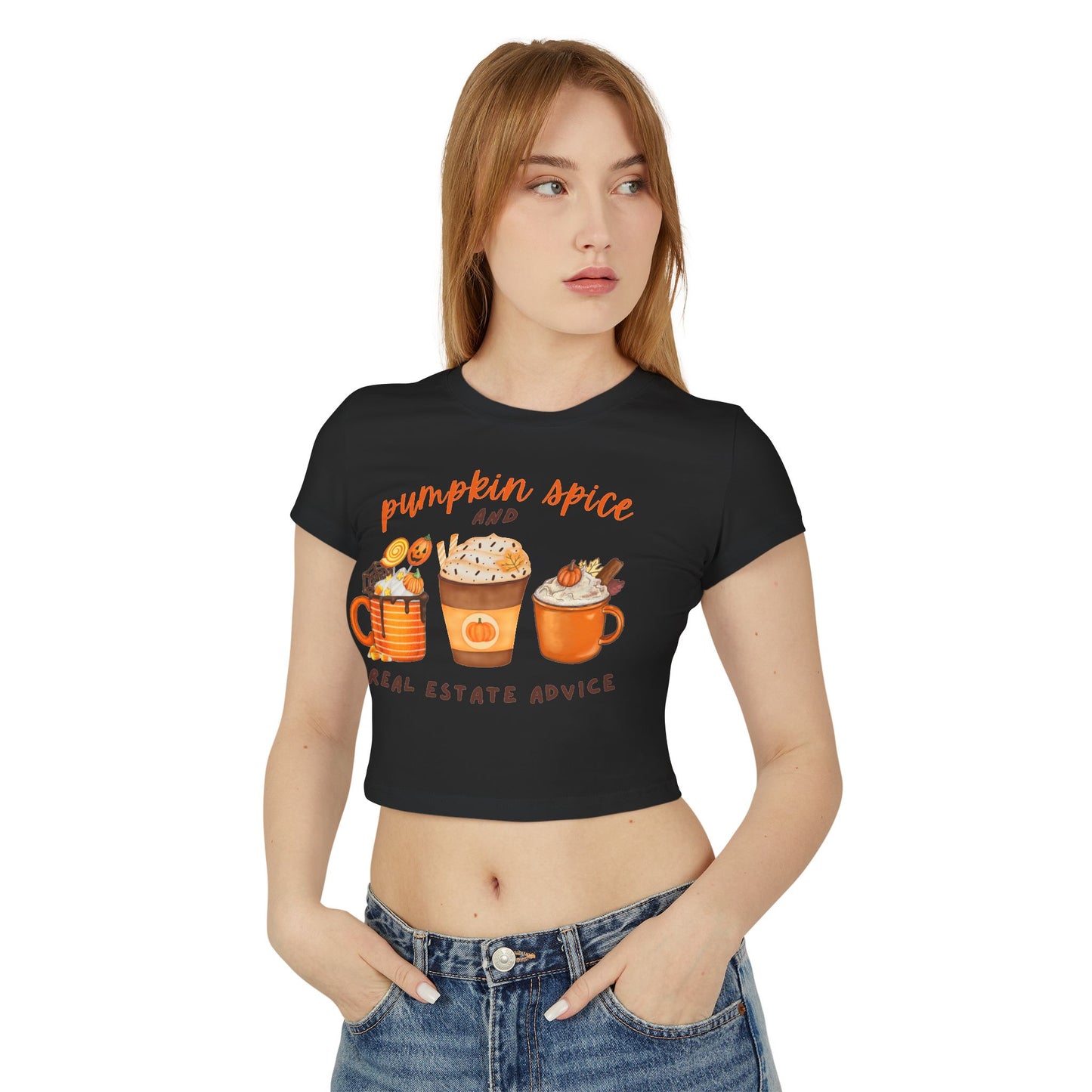 "Pumpkin Spice" Women's Baby Tee