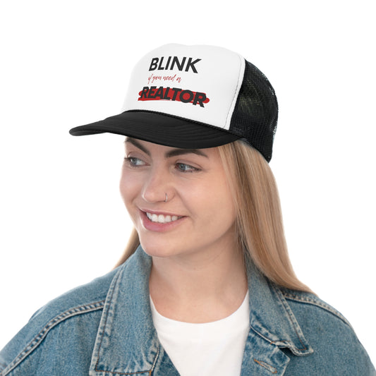 Blink for a Realtor Trucker Caps