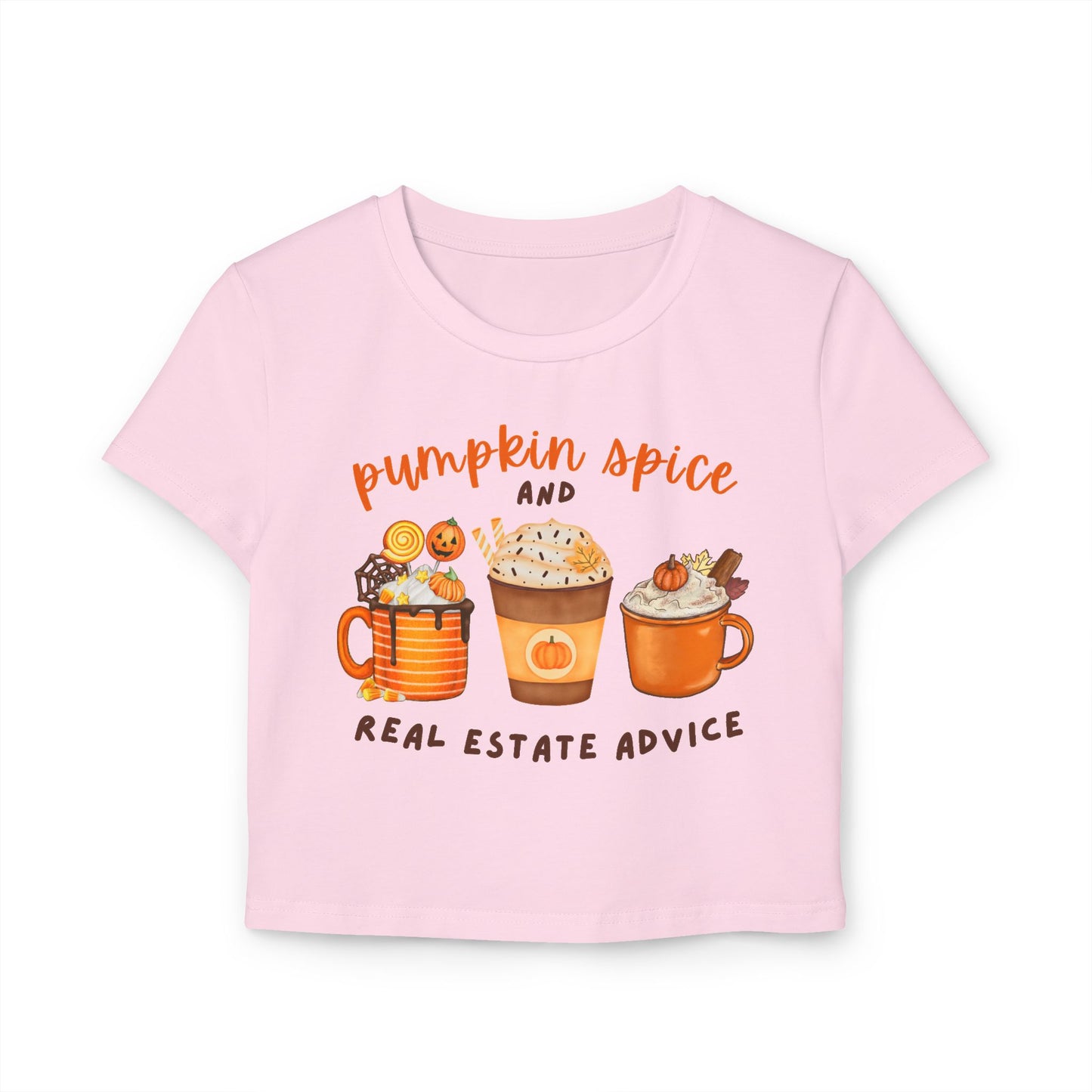 "Pumpkin Spice" Women's Baby Tee