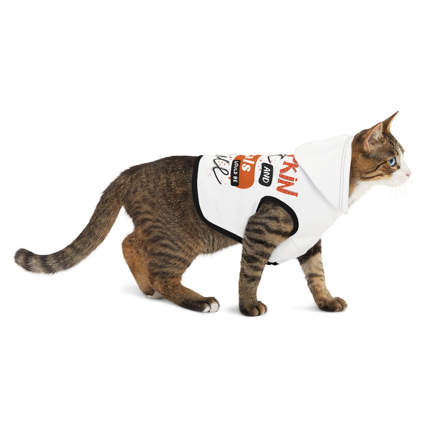 Pumpkin Spice & Referrals Pet Hoodie