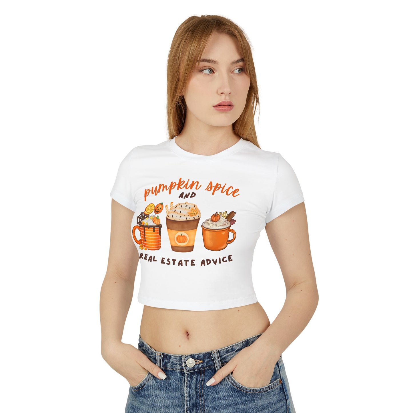 "Pumpkin Spice" Women's Baby Tee