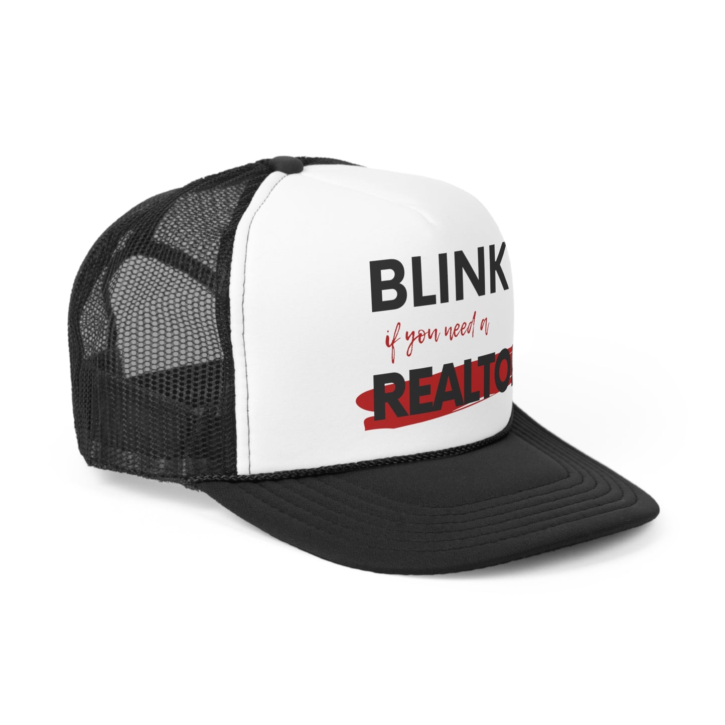 Blink for a Realtor Trucker Caps