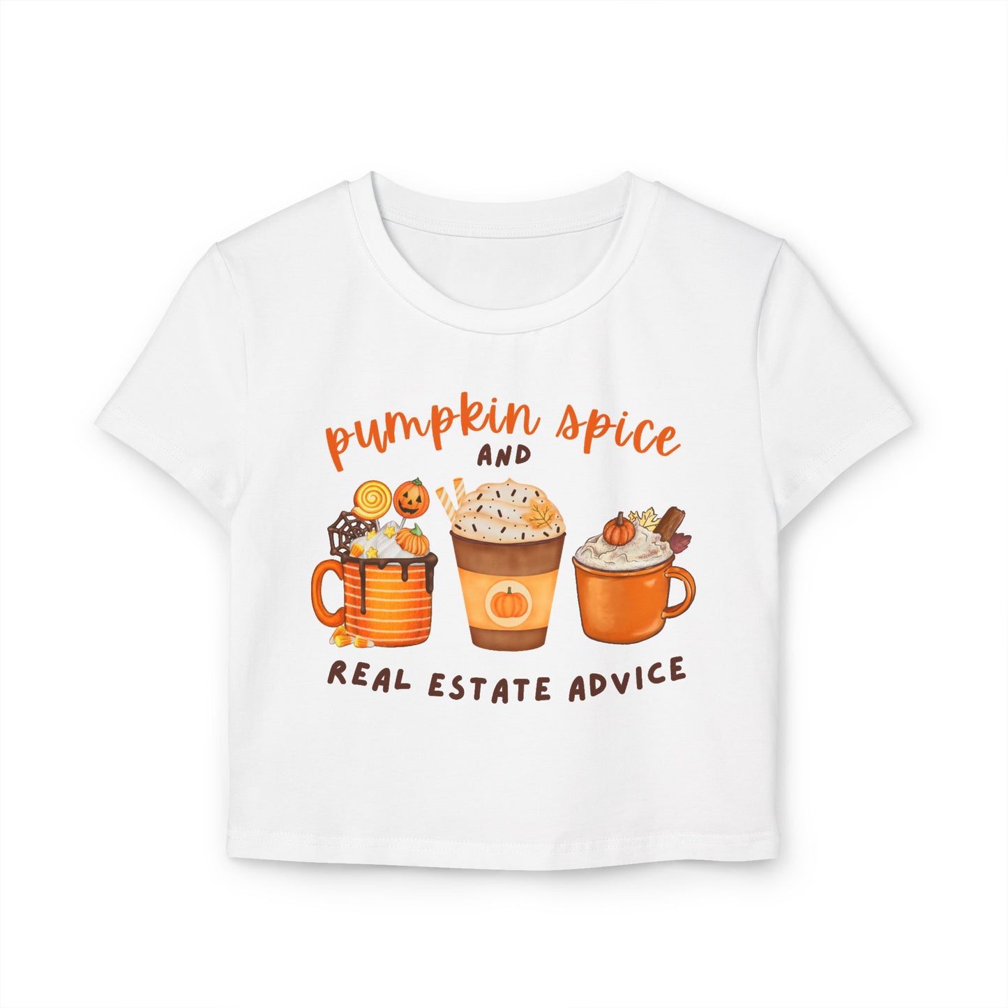 "Pumpkin Spice" Women's Baby Tee