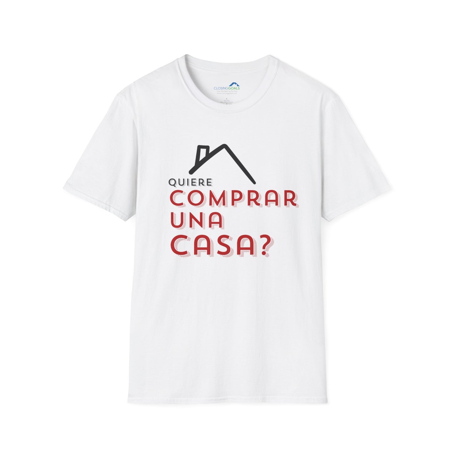 Comprar Una Casa Unisex Softstyle T-Shirt