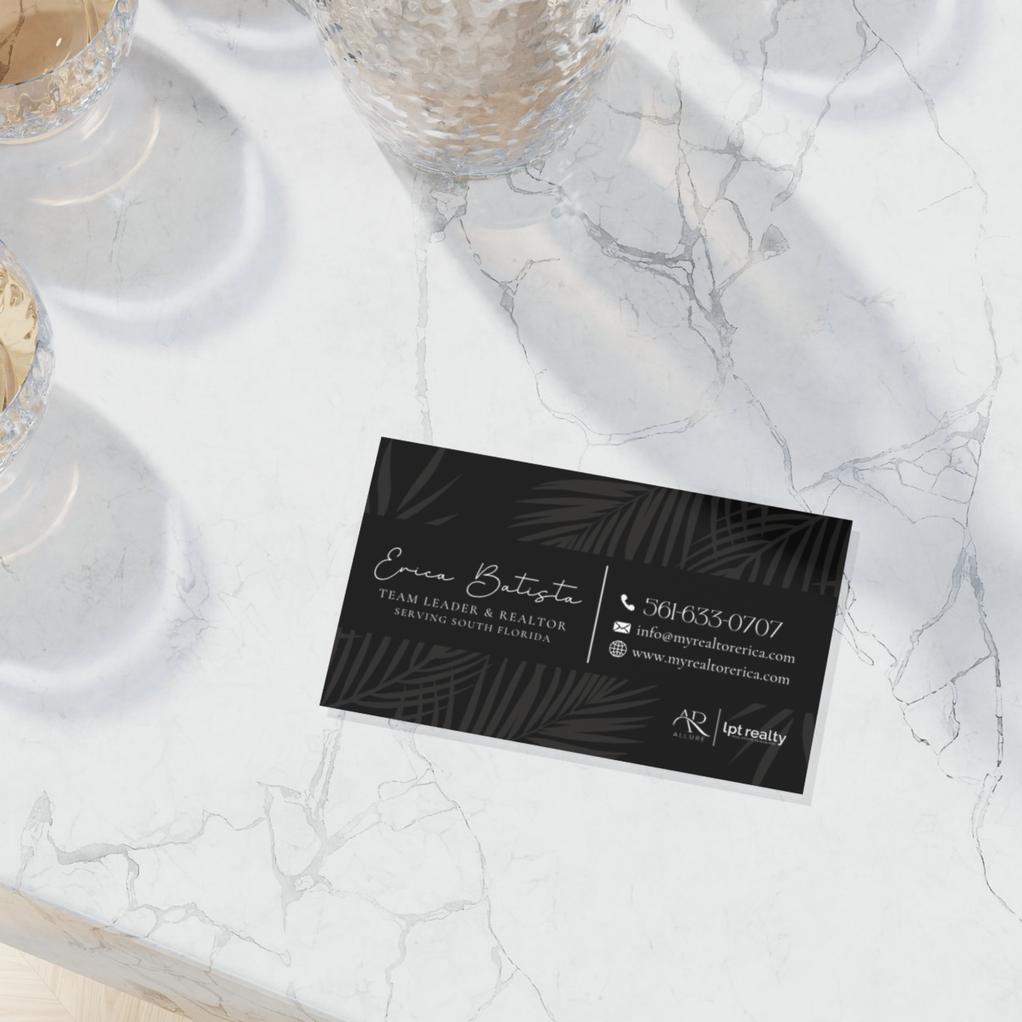 The Palm Noir Card