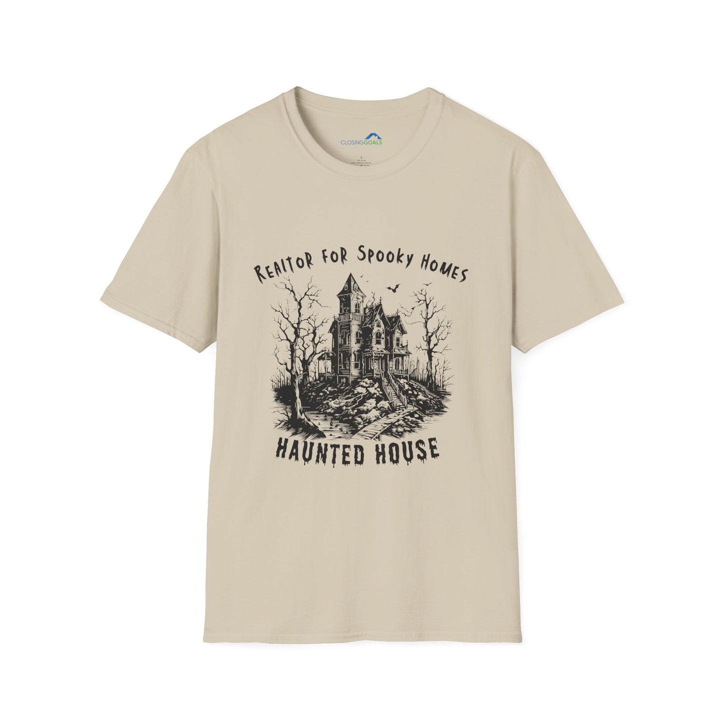 Realtor for Spooky Homes Unisex Soft-Style T-Shirt