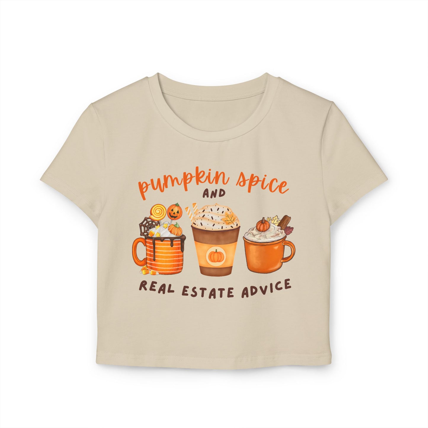 "Pumpkin Spice" Women's Baby Tee