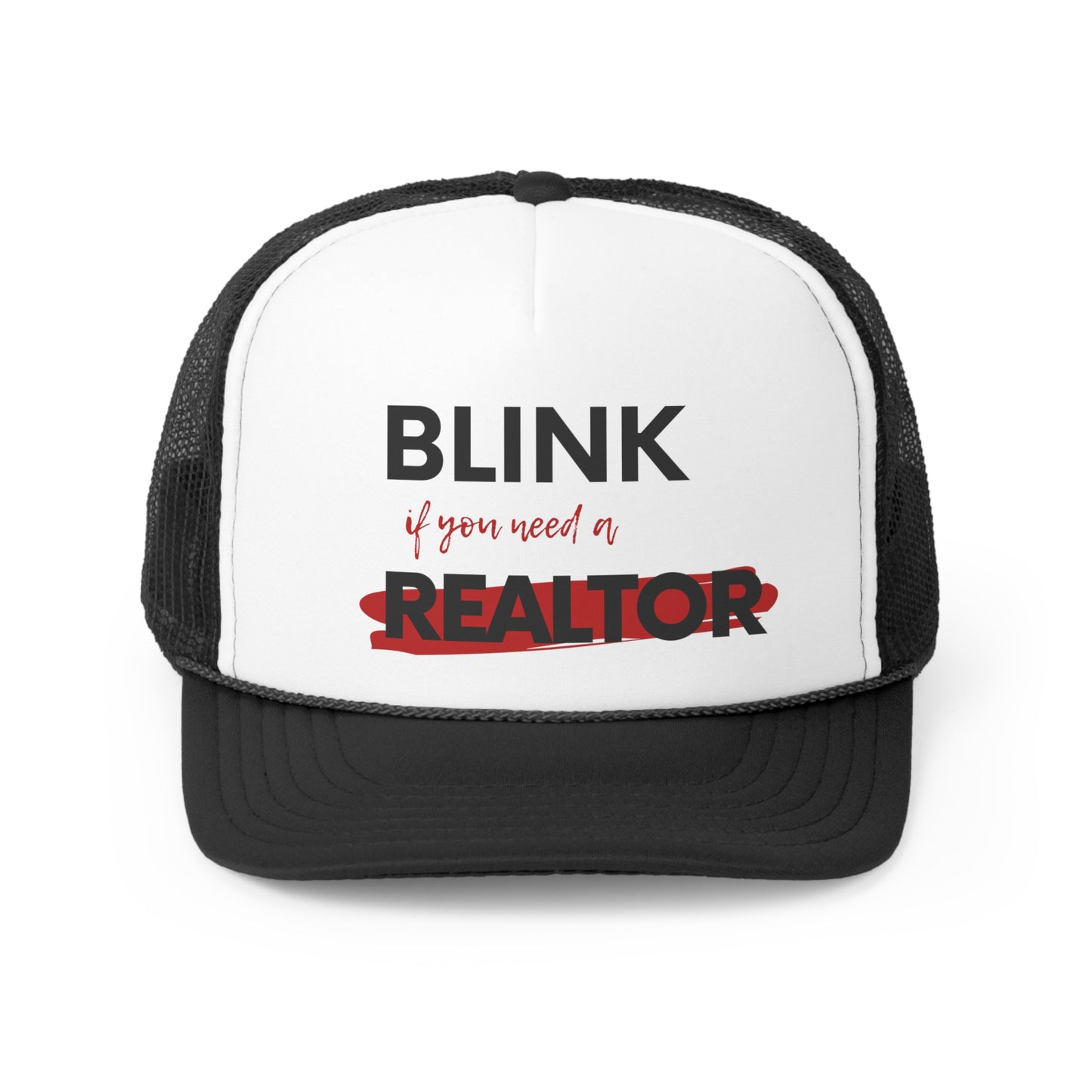 Blink for a Realtor Trucker Caps