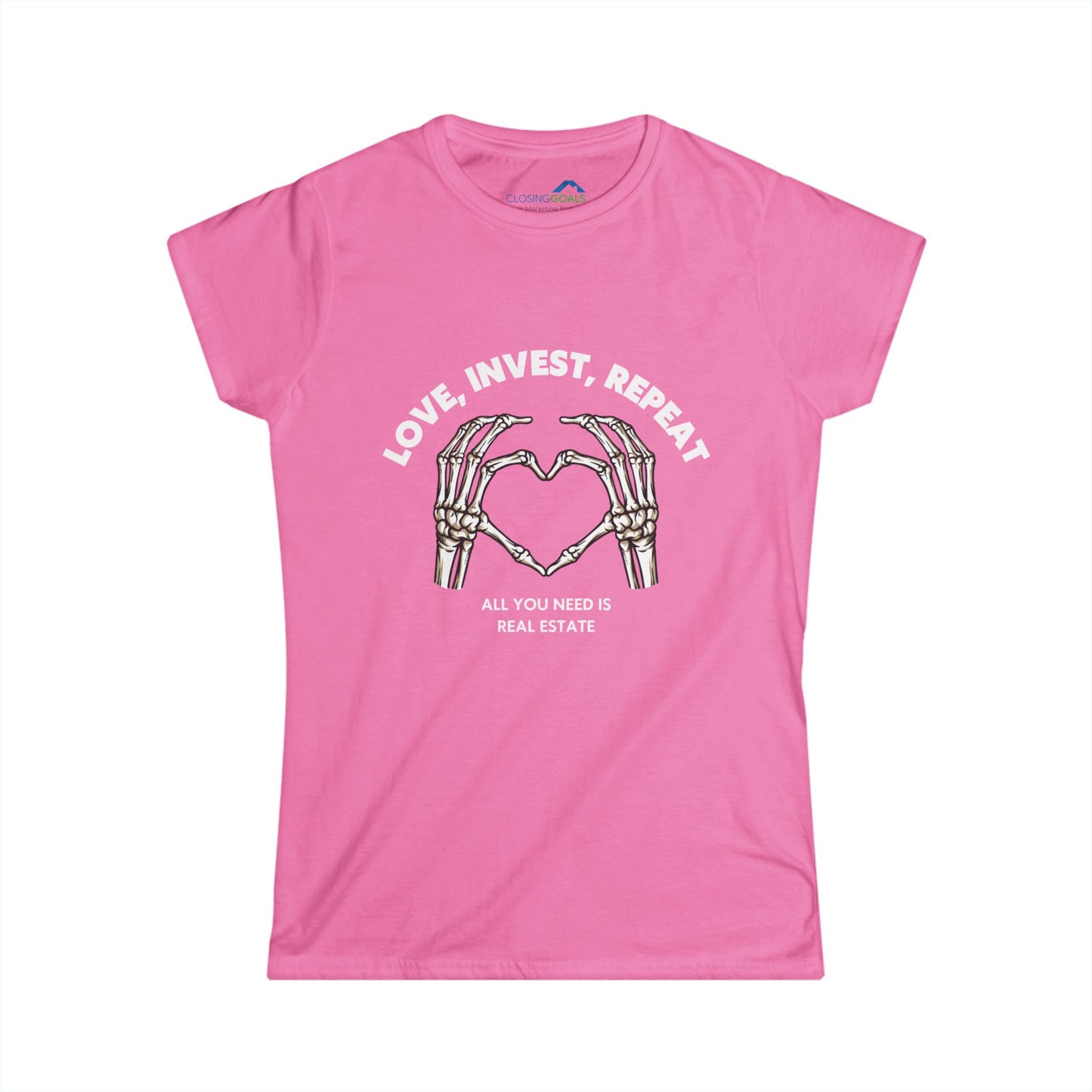 Women's Softstyle Tee for Real Estate Marketing