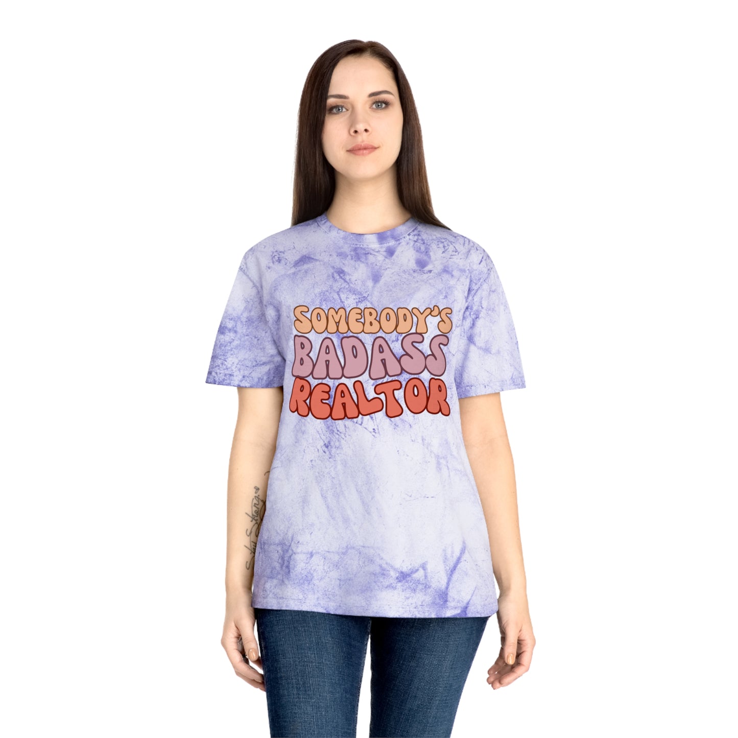 Somebody's Realtor Unisex Color Blast T-Shirt