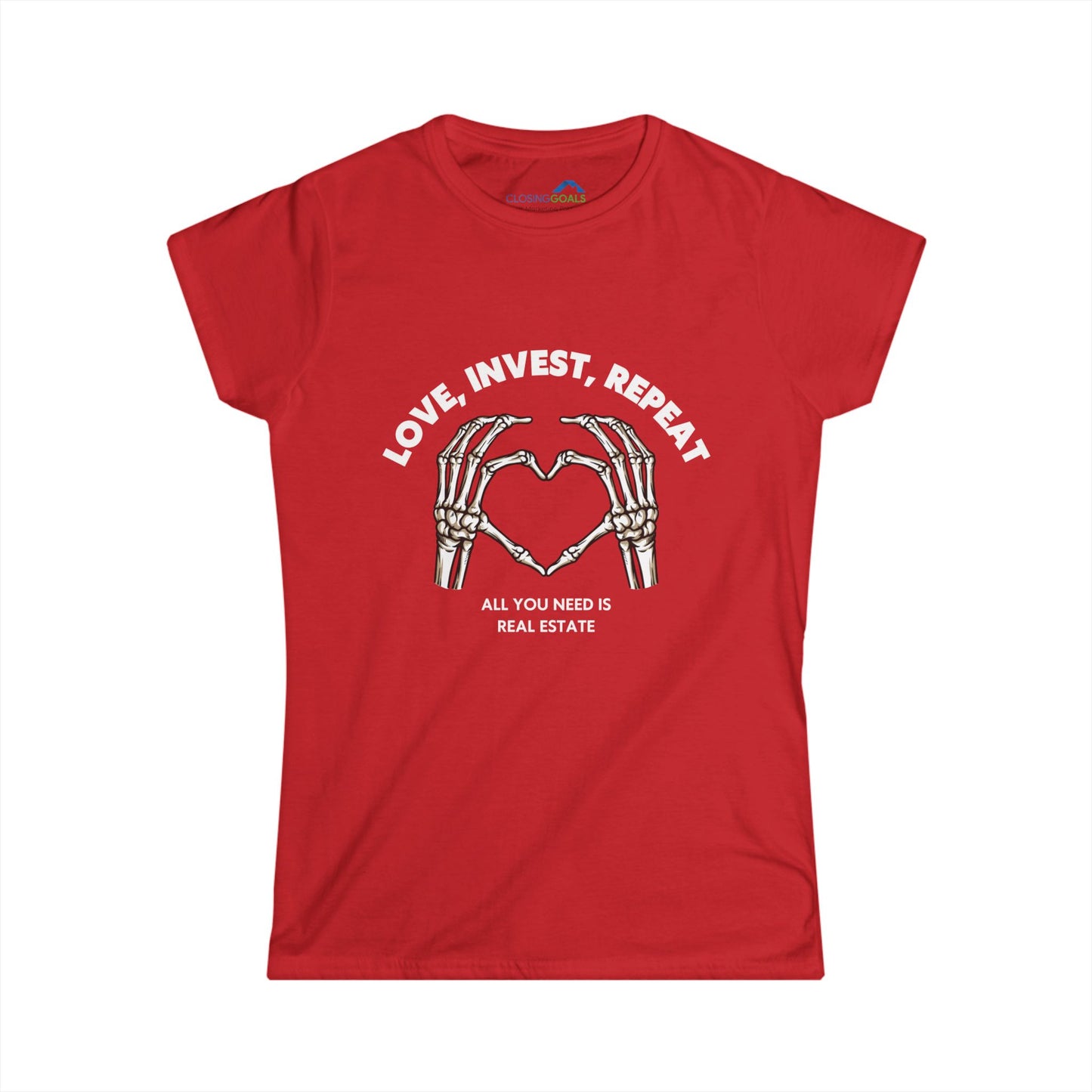 Women's Softstyle Tee for Real Estate Marketing