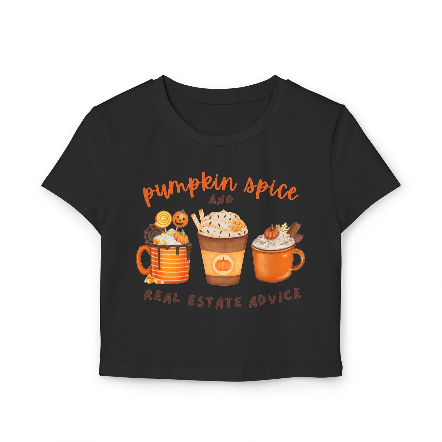 "Pumpkin Spice" Women's Baby Tee