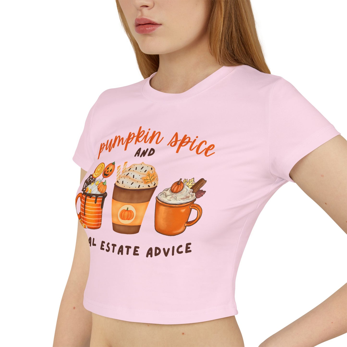 "Pumpkin Spice" Women's Baby Tee