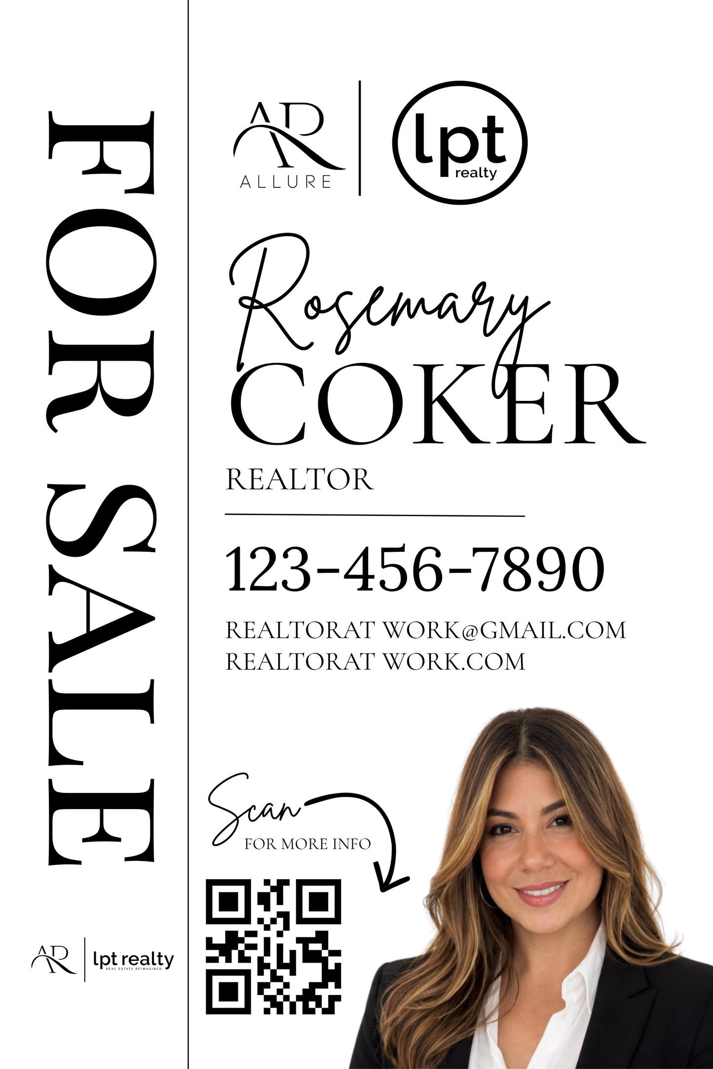 Authority Hanging Yard Sign™ (Custom Realtor Branding – Double-Sided)