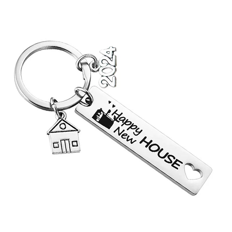 New Home, New Adventures – Housewarming Keychain